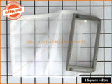 2 x SAMSUNG WASHING MACHINE LINT FILTER PART # DC91-10404U