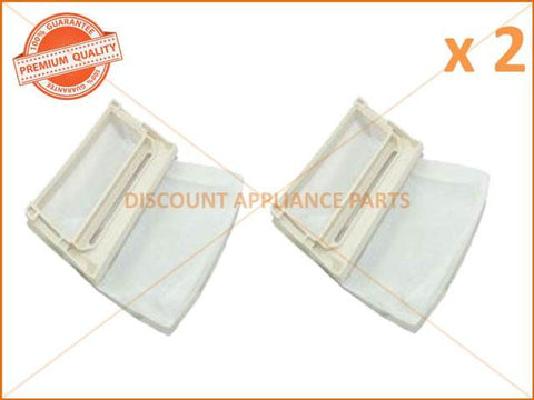 2 x SAMSUNG WASHING MACHINE LINT FILTER PART # DC91-10404U