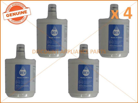 4 x LG REFRIGERATOR QUALITY REPLACEMENT 5231JA2002A WATER FILTER