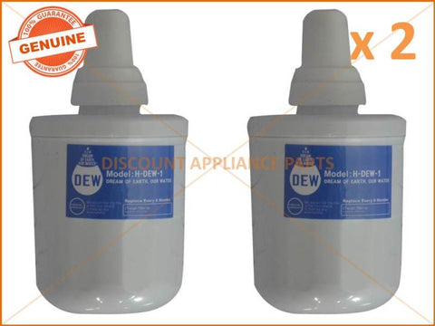 2 x SAMSUNG REFRIGERATOR INTERNAL AQUA PURE REPLACEMENT WATER FILTER DA29-00003F DA29-00003G A B