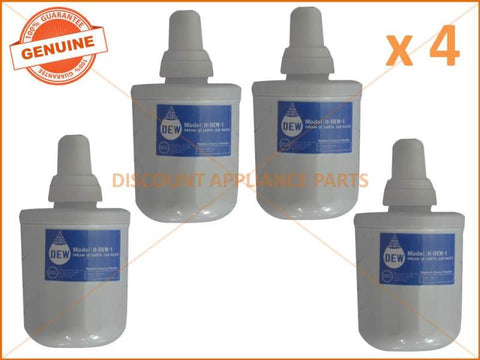 4 x SAMSUNG REFRIGERATOR INTERNAL AQUA PURE REPLACEMENT WATER FILTER DA29-00003F DA29-00003G A B