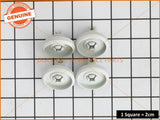 DISHLEX DISHWASHER LOWER BASKET ROLLER ASSEMBLIES (PACK OF 4)  PART # DWK003