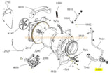 WHIRLPOOL WASHING MACHINE WATER PUMP PART # 4619 704 3361