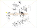 SAMSUNG REFRIGERATOR FREEZER ICE CUBE TRAY ASSEMBLY PART # DA97-05721A