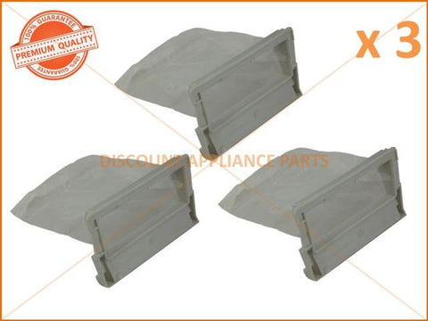 3 x FISHER & PAYKEL HAIER WASHING MACHINE LINT FILTER PART # H00330101843A