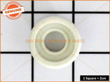 FISHER & PAYKEL HAIER DISHWASHER UPPER BASKET ROLLER WHITE PART # H012G2150052