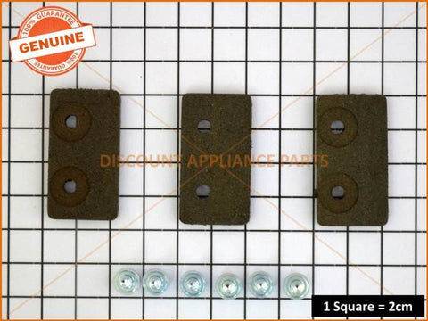 KLEENMAID SPEED QUEEN WASHING MACHINE BRAKE PAD KIT PART # KS735P3