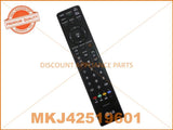 LG TV REMOTE CONTROL PART # MKJ40653802 # MKJ42519601 # AKB74115502 # AKB73755460
