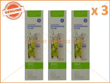 3 x GE GENUINE SMARTWATER FRIDGE WATER FILTER PART # MSWF