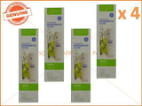 4 x GE GENUINE SMARTWATER FRIDGE WATER FILTER PART # MSWF