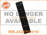 LG TV REMOTE CONTROL PART # MKJ42519601 # MKJ42519619 # MKJ42519615 # AKB74115502