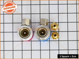 UNIVERSAL R134A QUICK CONNECT CAR AIR CONDITIONER ADAPTOR PART #QC