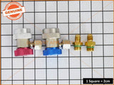 UNIVERSAL R134A QUICK CONNECT CAR AIR CONDITIONER ADAPTOR PART #QC