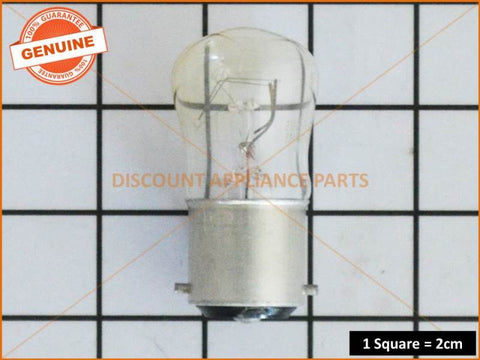 WESTINGHOUSE REFRIGERATOR LAMP 15W BC CLEAR PART # RF035
