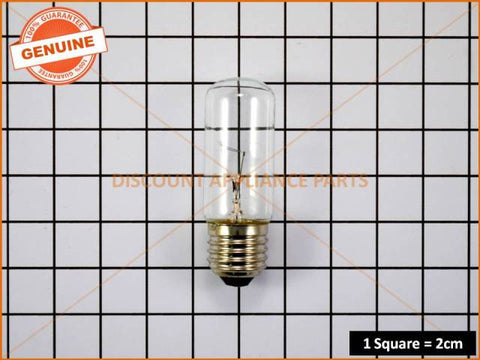 ELECTROLUX REFRIGERATOR LAMP 40W ES LONG BULB T29 TUB PART # RF080 - NO LONGER AVAILABLE