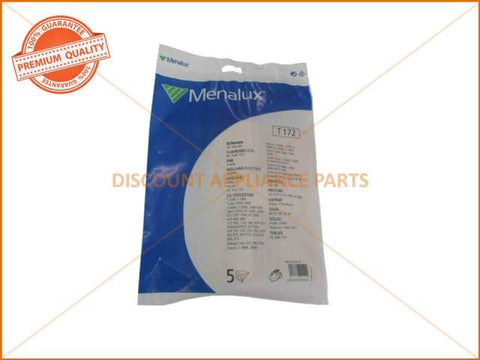 MENALUX VACUUM BAG SUITS: BOMANN, FAR, HOLLAND ELECTRO & HOOVER (PACK OF 5) PART # T172