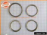 CHEF OVEN COOK TOP 3 x DRESS RING 145MM PART # 47641 & 1 x DRESS RING 180MM PART # 47640