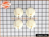 UNIVERSAL KNOB 48MM WHITE KIT & DECALS PART # UK-48W4