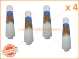 4 x ELECTROLUX REFRIGERATOR FILTER IN LINE 1/4' 10' 2' DIA PART # WF001