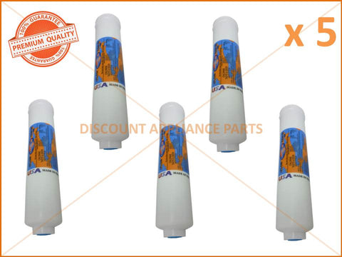5 x ELECTROLUX REFRIGERATOR FILTER IN LINE 1/4' 10' 2' DIA PART # WF001